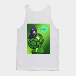 Caitlyn as a Turtle Superhero! Tank Top